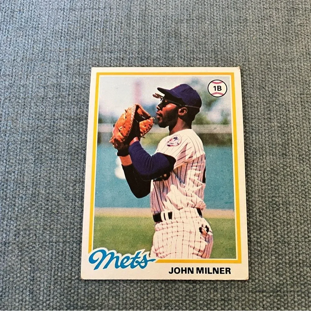 1978 Topps New York Mets Baseball Card Trading Card